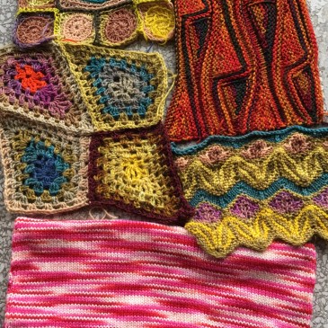 Swatches for January 2017 swatchathon