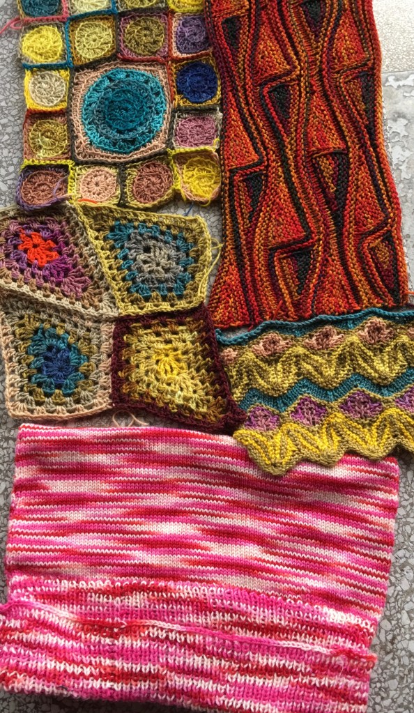 Swatches for January 2017 swatchathon