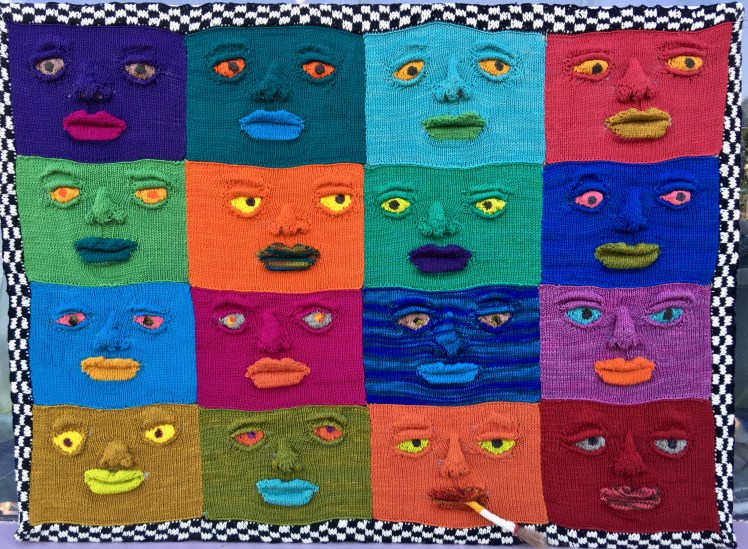 DNA wallhanging awaiting a better mounting solution