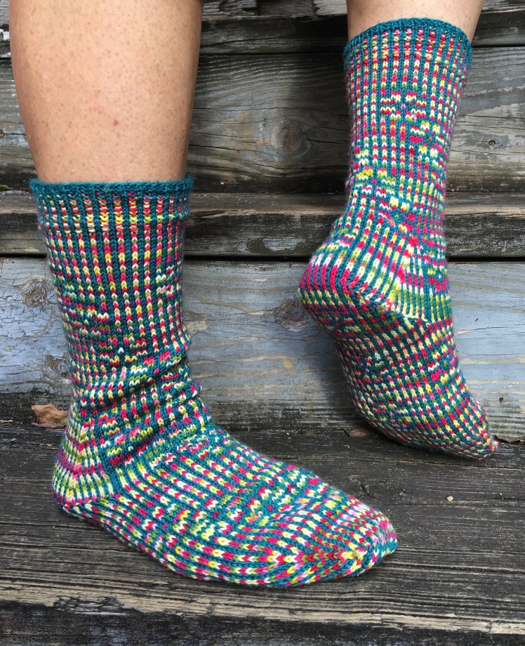 Perfected version of Strong heel socks