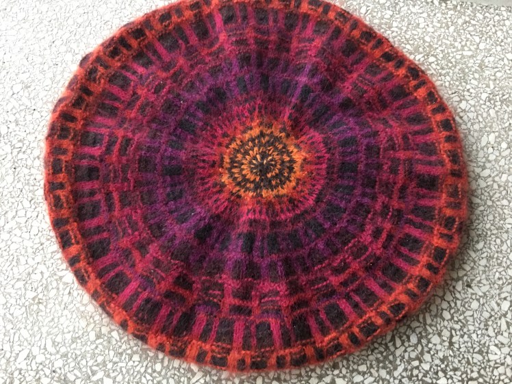 Bohus design in Grillwork Red Tam